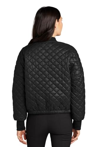 Women's Boxy Quilted Jacket | Padded Bomber Jacket for Women, Water Repellent Finish, Lightweight Insulation4