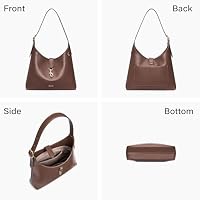 CLUCI Womens Purses and Handbags, Soft Vegan Leather Hobo Bags with Adjustable Strap, Lightweight Slouchy Shoulder Bag Brown — image 6