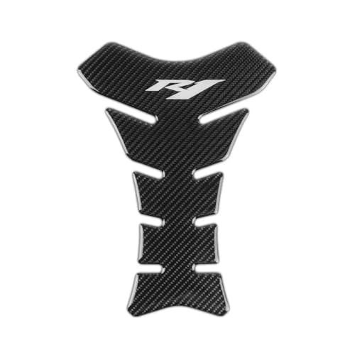 Autocollant réservoir essence moto carbone anti-rayure pour bouchon YZF R1 03-06