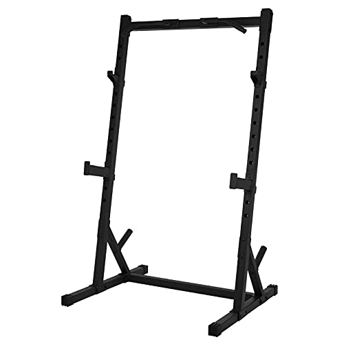 Weuie Power Rack 1100Lb Capacity Adjustable Power Cage Squat Rack Stands For Home Full Body #TOP4