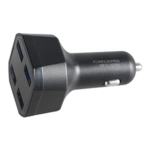 Yugshnkfc 66W 4-Port USB Auto-Ladegerät