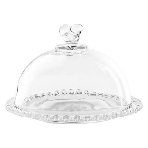 Festa Italia Tortenplatte Glas mit Deckel - Ø 19,5 cm - Kuchenplatte Rund - Tortenständer - Tortenteller Modern - Servierplatte Torte - Kuchenständer - Cake Stand - Etagere - Tortenplatten Festa Italia Tortenplatte Glas mit Deckel - Ø 19,5 cm - Kuchenplatte Rund - Tortenständer - Tortenteller Modern - Servierplatte Torte - Kuchenständer - Cake Stand - Etagere - Tortenplatten