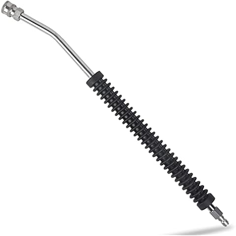 McKillans® Car Pressure Washer Extension Wand - Power Washer Wand Extension for Car Wash - Short Pressure Washer Wand Replacement - Pressure Washer Accessories & Attachments - 1/4” Quick Connect Plug Cover