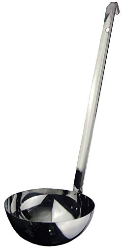 Nagao 52000 Soup Ladle, 6.6 fl oz (2,000 cc), For Commercial Use, Made in Japan
