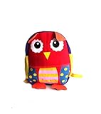 Mochilas Escolar Infantil Para Meninos e Meninas Em Neopreme Design Em 3D (Coruja)