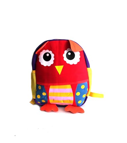 Mochilas Escolar Infantil Para Meninos e Meninas Em Neopreme Design Em 3D (Coruja)