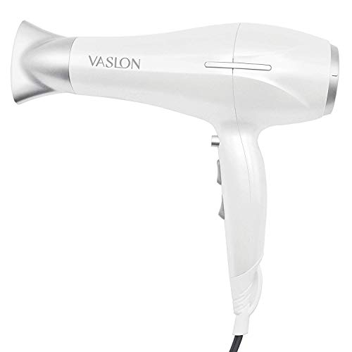 1875W Lightweight Negative Ions Hair Blow Dryer with Concentrator Nozzle 2 Speed and 3 Heat Settings Cool shot button DC Motor