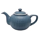 Greengate - Teekanne - Alice - Porzellan - ocean blue - 1 l