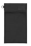 Pacsafe Silent Pocket Faraday Phone Guard, Jet Black