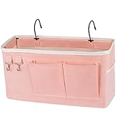 Ozzptuu Bedside Storage Caddy/Bedside Hanging Storage Bag for Headboards Bunk Beds Dorm Rooms Boo...
