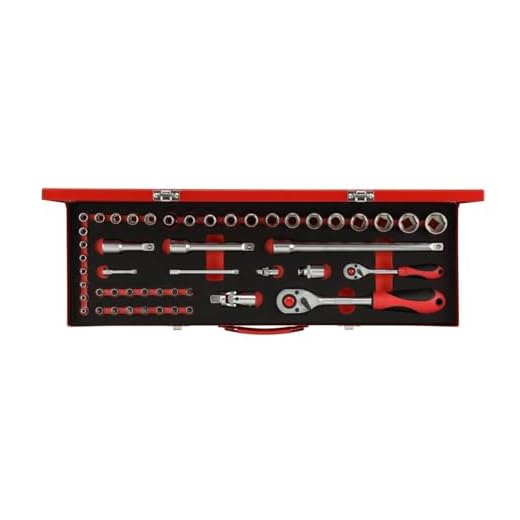 GEDORE red Steckschlüssel-Satz 1/4" + 1/2" 49-teilig