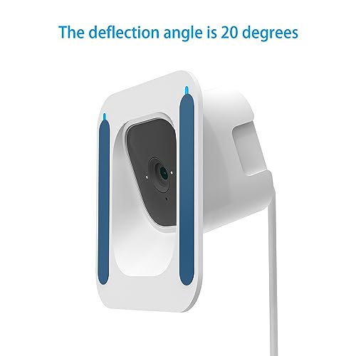 Support Blink Mini HOLACA blanc avec inclinaison 20 degrés et fixation adhésive - 8