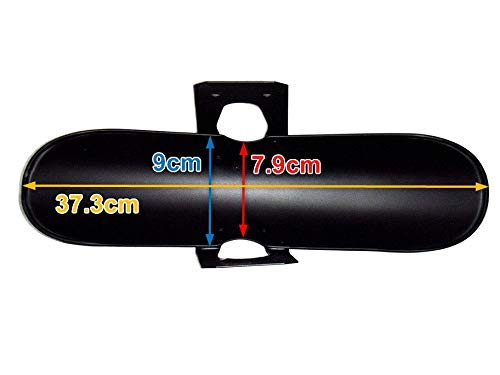 Amazon | 【x-cars】汎用 フロント フェンダー 黒 カフェレーサー