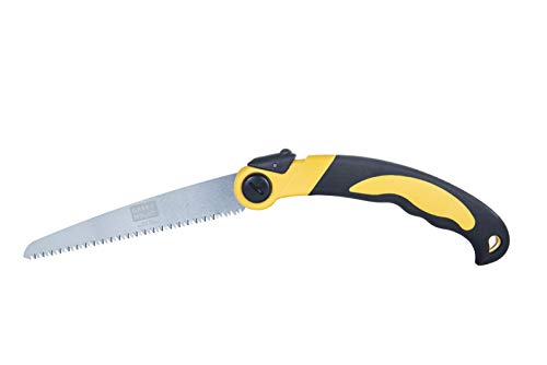GREEN MOUNT Folding Hand Pruning Saws 9 inch for Tree Branch Cutter, Camping Saw Cutting Wood