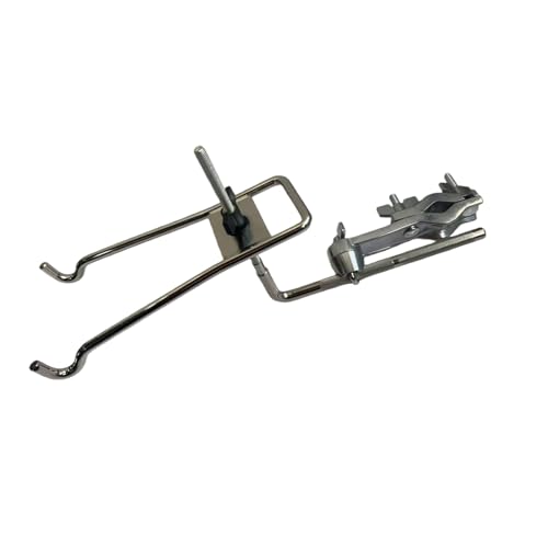 Extensión de soporte para brazo de platillos con abrazadera para montaje, accesorios para batería miniatura 7