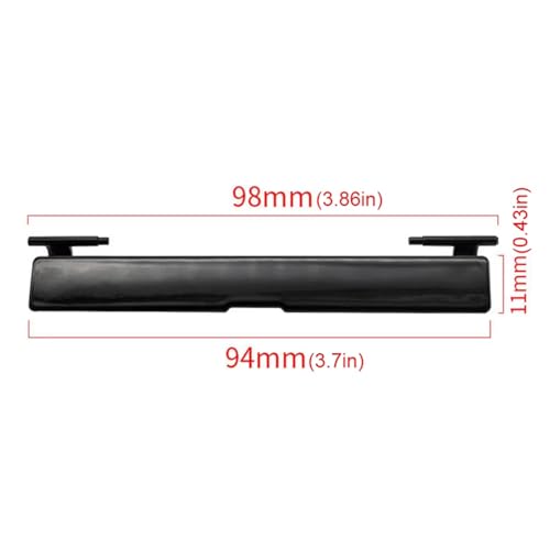 Cubierta de portaequipajes de techo 2057504100 para Mercedes Clase C W205 negro con laca 3