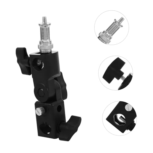 Adaptador de zapata flash con difusor de luz para evitar sombras 6