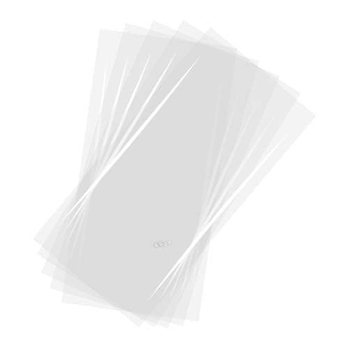 QUARKZMAN 50 Stück Wärmeschrumpfbeutel, 40 x 60 cm POF Transparente Wärmeschrumpffolie für Geschenkkörbe, Verpackungssammlung, hausgemachte DIY, handgefertigte Bastelarbeiten, Kekse