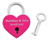Mediante el grabado individual puedes hacer un regalo personal a tu novia, esposa, madre o hija.