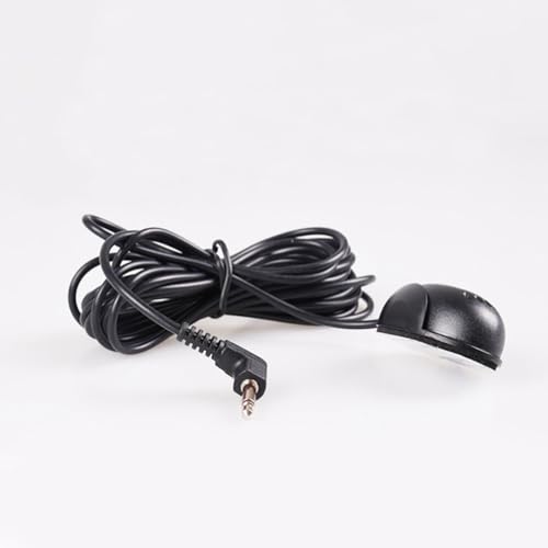 ULTECHNOVO Microfone Do Carro Rádio Estéreo Do Carro Áudio Vídeo 3. 5Mm Para Unidade Principal Do Ve