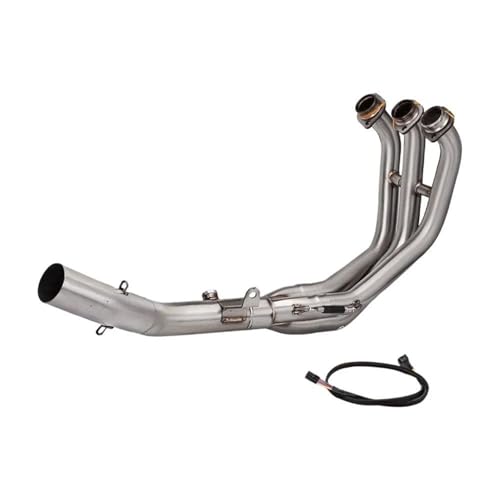 Adaptateur d'échappement MT09 fuite résolue pour tuyaux FZ09 et collecteur complet 2021-2023