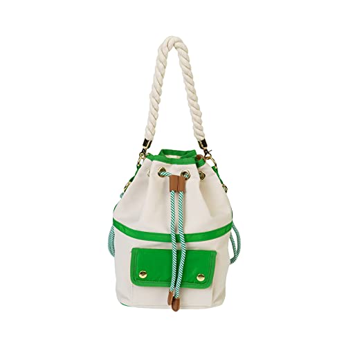 CONTRACONTACT Bolso de mano en bolsa de playa, para la temporada de baño, color verde Cover