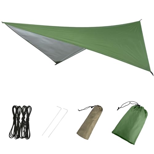 Azarxis Hammock Camping Tarp Rain Fly, Waterproof Tent...
