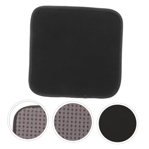 Toallas de bolos de microfibra negras duraderas para limpiar bolas de boliche 6