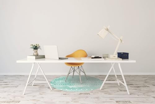 Tapis de chaise pour éviter les rayures de parquet et protéger le sol - 5