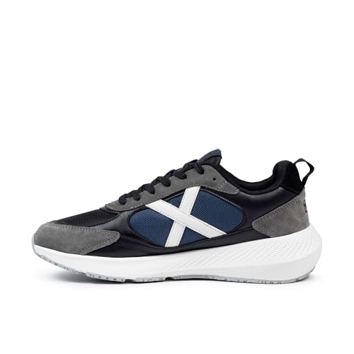 Baskets Munich Mixte Loop 03 chaussures de sport basses grises - 2