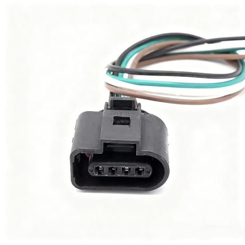 Conector de bobina de encendido de 4 pines y 1,5 mm compatible con VW 1J0973704