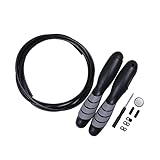 BESTonZON Elektronisches Springseil mit Gewicht Verstellbarem und Digitalem Zähler für Frauen und...