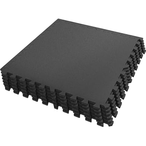 SUPERJARE Rubber Top Exercise Mats Cover