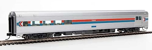 Walthers HO Scale 85' Budd Baggage-Lounge Passenger Car Amtrak Phase I