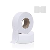 Perco 1 Line White Labels - 2 Rolls, 2,000 Blank Price and Date Gun Labels for Perco Lite, X, Plus and Pro 1 Line Price and Date Guns
