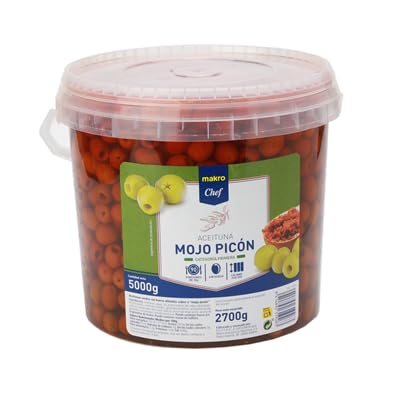 Aceitunas Mojo Picón Chef – La Rica Salsa Canaria, El Sabor Picante que Eleva tus Aperitivos