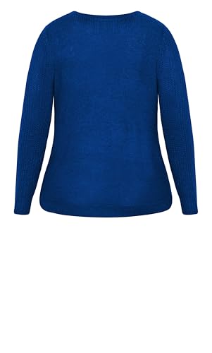 Image of Avenue Women's Cable Knit Full Sleeves Sweater