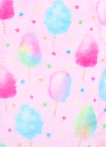 Image of iscream Big Girls Silky Soft Fun Print Plush Fleece Pants - Candy Land Collection