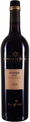 Solera 1847 Cream - Vino D.O. Jerez - 1000 ml (Paquete de 6)