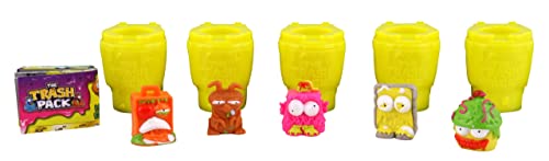Oonies Trash Pack Series #5 Figure, 5-Pack: Collectible Figures, Ages 5+, Includes Five Toilet Cans, Five Trashies, Collector's Guide