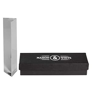 K9 Kristalhelder prisma | Inclusief geschenkdoos | 15cm driehoekige glazen lichtbreking | Ideaal voor natuurkunde en…