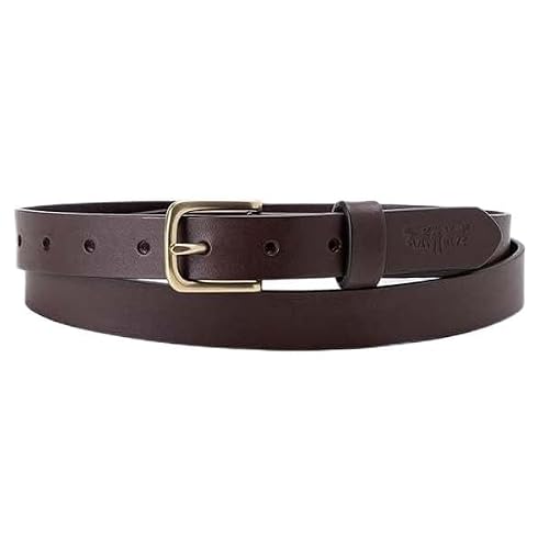 Image of Levi's Men's New Narrow Belt, Brown, 100