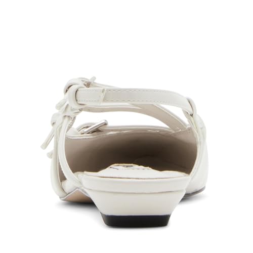 Steve Madden Women's Peony Mule, Bone Patent, 8