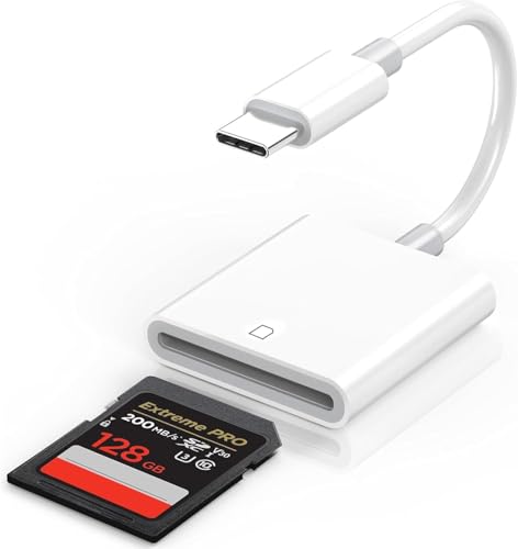 SDカードリーダー 【業界新版 iPhone17対応】 タイプc SDカードリーダー usb c to SD Card 【SD/SDHC/SDXC/RS-MMCカード用】 USB3.0 OTG機能 双方向データ転送 iPhone17/16/15 シリーズ/iPad Pro/MacBook/Chromebook/AndroidスマホなどUSB-C機器対応 タイプC 変換アダプタ