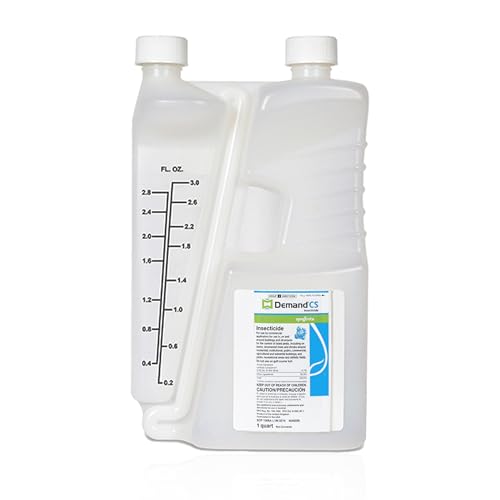Demand CS Insecticide - Long-Lasting Pest Control 1-qt. Sprayable Insecticide Effective Against Over 30 Pests Formulated for Indoor & Outdoor Use