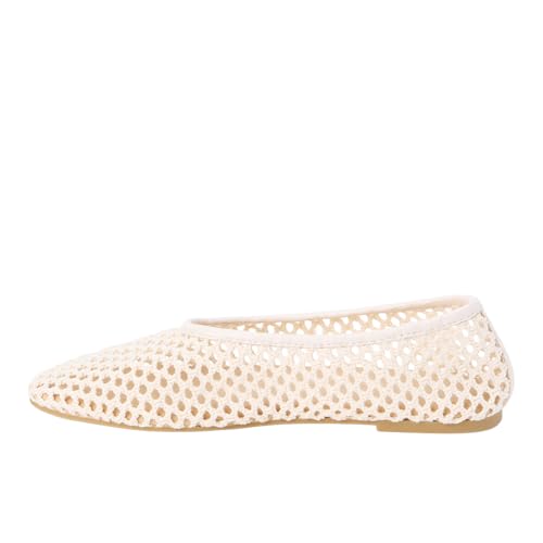 Image of Coconuts by Matisse Womens Marta Ballet Flats Casual - White