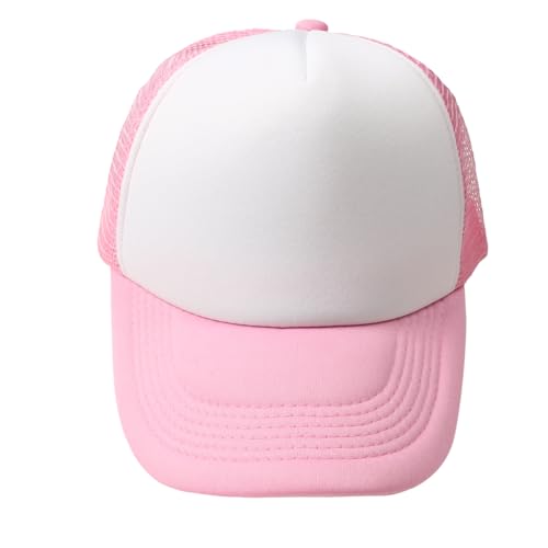 Image of TZ Promise Men Women Foam Trucker Hat Mesh Cap Solid Colors Lightweight with Adjustable Snapback Collection