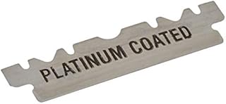 EUROMAX Cryo Sputtered Single Edge Razor Blades, 100 Counts