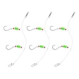 Fahoujs Schweres Angelvorfach Mit Haken in Verschiedenen Größen Kompakt...