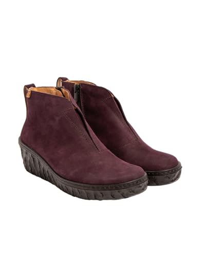 El Naturalista Para Mujer. 2516811MO005_091 Botines De Piel N5168 Granate (42), 5 A 8Cm, Cremallera, Casual - 4